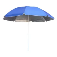 Max - Quitasol Playero Verano 150 Cm Reforzado Azul