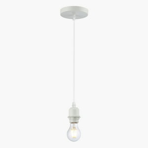 Form Design - Lámpara De Colgar Soquete Blanco