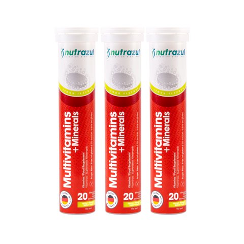 Nutrazul - Multivitamínico - Pack 3 Unidades.