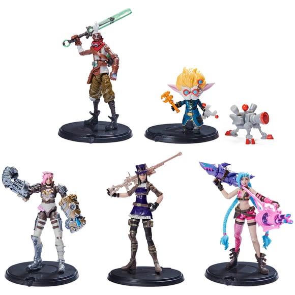 Figuras de acción League of Legends Dual Cities con 5 figuras