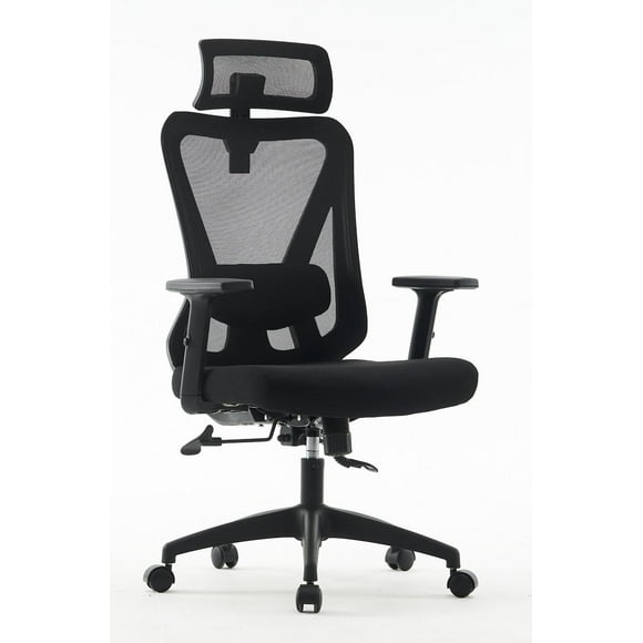 Silla Ejecutiva Ergonómica Krone Orion con Soporte Lumbar negro