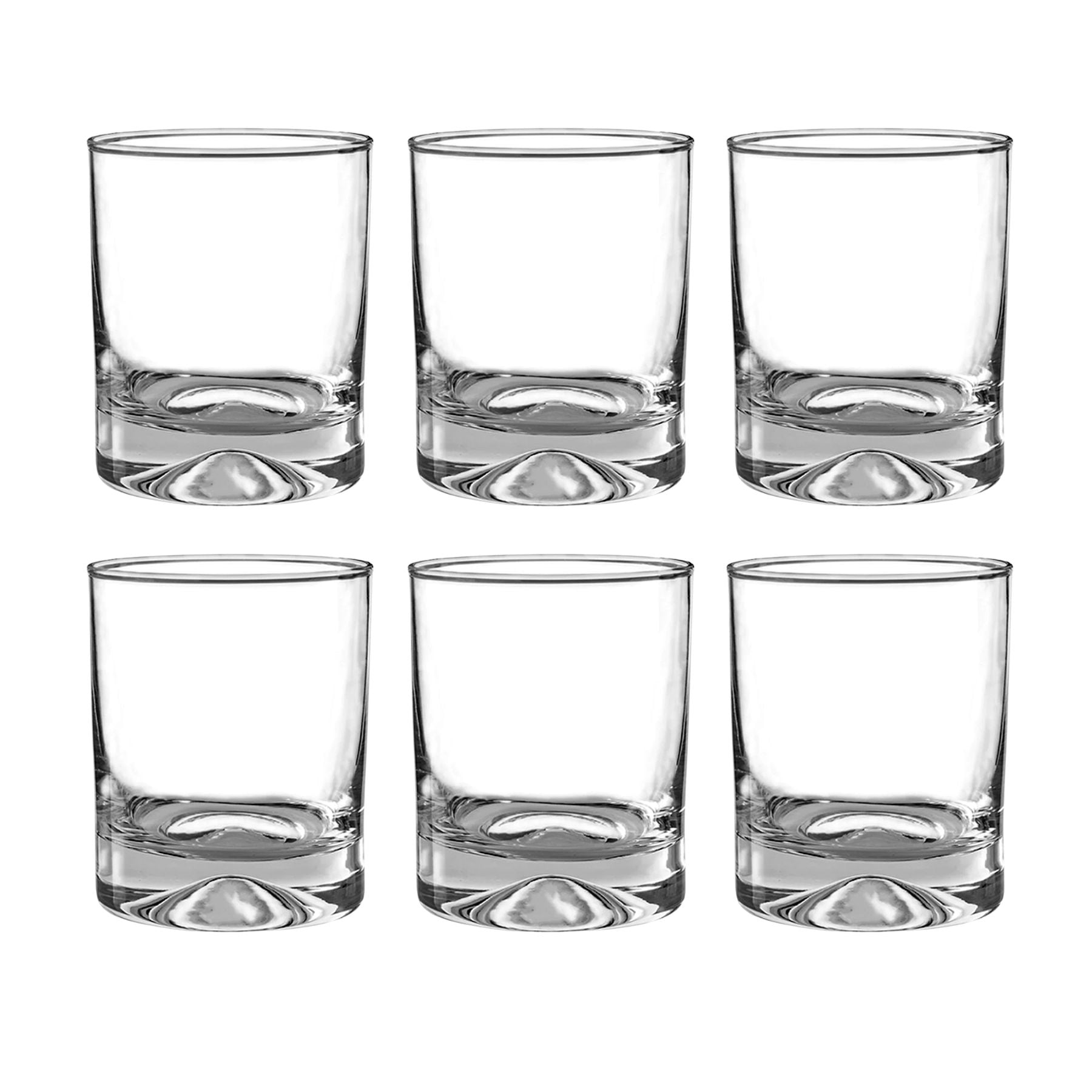 Disparo - Set 6 Vasos Bajos Modelo Manhatan De 340ml Agua Tragos Jugo