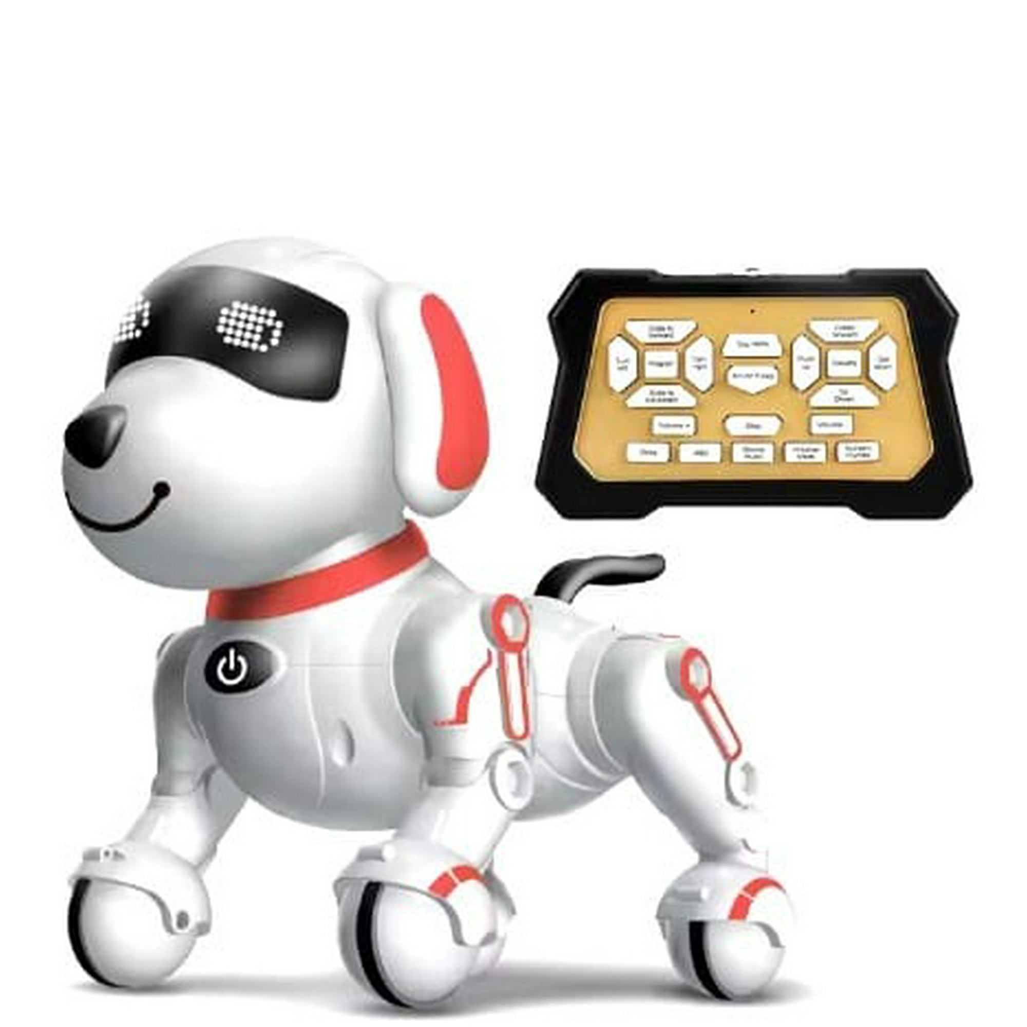 Maravillas Valdivia - Perro Robot Control Remoto Inteligente Dog Baila Rosado