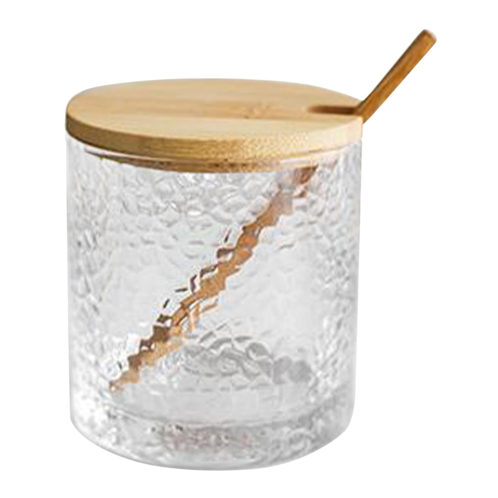 Magideal - Tarro De Especias De Cocina De 280 Ml Con Cuchara Contenedores De Especias Caja De Botellas De Especias