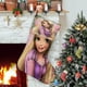 thumbnail image 1 of Calcetín de Navidad Desmarcar Rapunzel Enredados 54cm x 38cm Blanco, 1 of 5