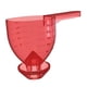 thumbnail image 3 of Embudo Con Cuchara Medidora, Cuchara Para Botella De Especias Multifuncional Profesional, Color Rojo, 3 of 3