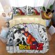 thumbnail image 1 of Anime Dragon-Ball Bedding Set,Goku Duvet Cover,Duvet Comforter Quilt Cover Set Super Saiyan Bedding Set For Adult Kids Children Bed Sheets, 1 of 5