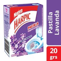Pastilla Para Inodoro Lavanda Colgador Caja 20 G Harpic