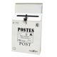 thumbnail image 4 of Creative Iron Mail / Letter / Post / Newspaper Holder Box off-white_Big Letters, 4 of 5