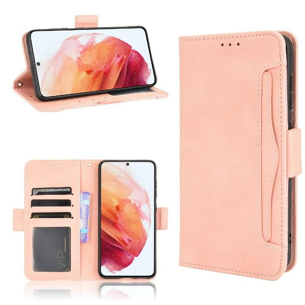 Funda Tipo Billetera FOXDOCK para Samsung Galaxy S21 FE 5G – Tapa Flip con Tarjetero