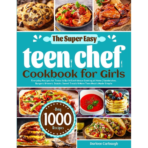 Libro de cocina publicado de forma independiente para chefs adolescentes: recetas fáciles