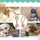 thumbnail image 2 of Paquete de 2 juguetes de tira y afloja para perros de raza pequeña, pelota con cuerda, cuerda con pelota para perros pequeños y medianos, juguete con pelota y cuerda para perros., 2 of 5