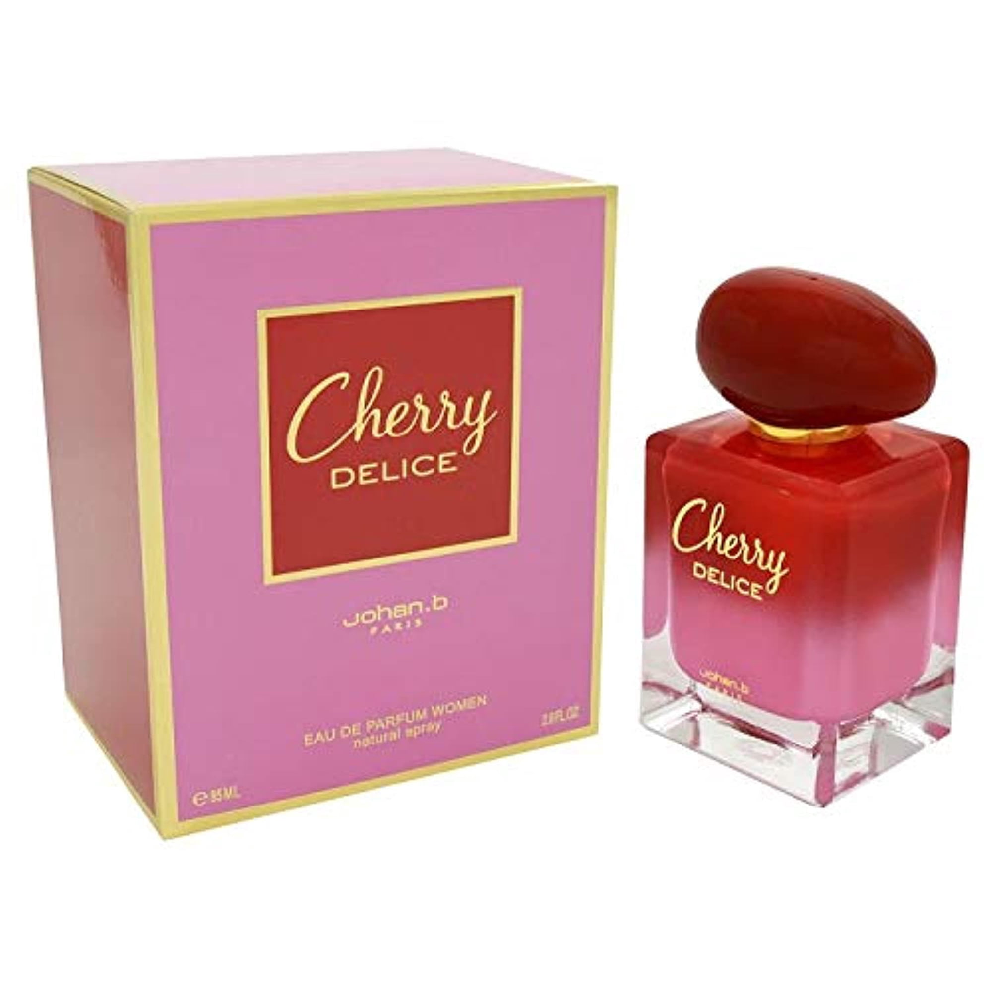 Johan. B - Perfume Johan B Cherry Delice Eau De Parfum Para Mujer, 80 Ml