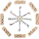 thumbnail image 2 of Domina Mexican Train Doble 12 con 8 Bandejas Madera, 2 of 3