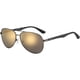 thumbnail image 3 of Lentes Aviador ZENOTTIC Polarizados 1.1 mm TAC UV400 Carbono, 3 of 3