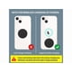 thumbnail image 4 of Adhesivos metálicos SALEX para teléfono móvil de 2,54 cm para soporte magnético de coche, 4 of 9