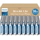 thumbnail image 1 of Baterías PHILIPS AA Ultra Alcalinas 1.5V Paquete de 36 con Vida Útil de 10 Años, 1 of 6