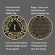 thumbnail image 3 of Moneda de Sobriedad GOSIN 20 Años Negro y Dorado, 3 of 7