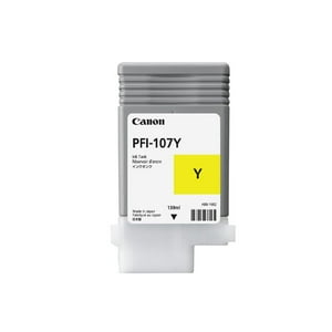 Cartucho De Tinta Canon Pfi-107Y Amarillo 130Ml