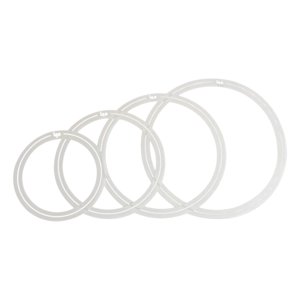 Bothyi - 4 Anillos Amortiguadores Para Tambor, Accesorios Para Instrumentos, Prácticos Anillos De Tambor, Estilo A