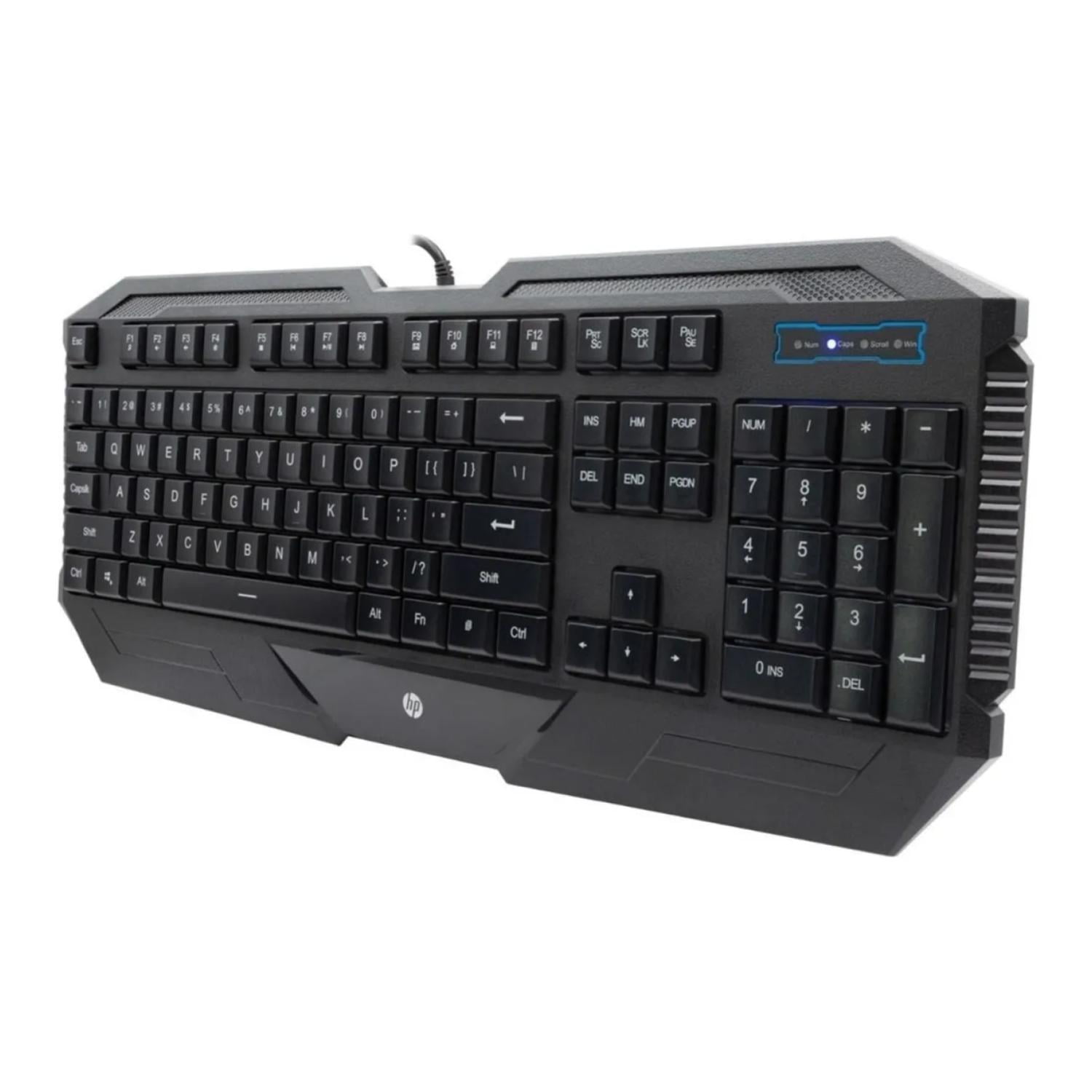 Hp - Teclado Gamer Usb Retroiluminado Ingles K130
