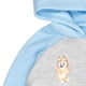 thumbnail image 5 of Sudadera con capucha Bluey Fleece para niños pequeños, azul claro/gris 4T, 5 of 7