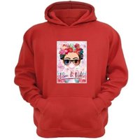 Genérico - Polerón Canguro Frida Rojo Talla Xs Unisex
