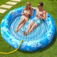 thumbnail image 1 of Colchoneta Inflable Para Piscina 183 X 165 Cm Con Rociador, 1 of 9