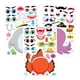 thumbnail image 5 of Láminas adhesivas JOYIN Make-a-Face Animal Mix Match 36 unidades, 5 of 9