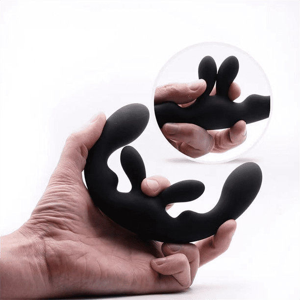 1pc Lala Love Lesbian Double-Headed Silicone Dildo - Waterproof, Flexible, and Stimulating Anal Plug for G-Spot and Clitoral Massage