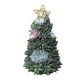 thumbnail image 1 of Artesanías De Resina De árbol De Navidad Suculentas Artificiales Para La Decoración De La Temporada De Navidad Estrella De Oro, 1 of 5