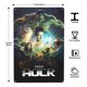 thumbnail image 3 of Cartel de Metal Hulk 30x20 cm, 3 of 6