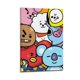 thumbnail image 1 of BT21 Cuadro decorativo colgante - Arte de pared - Póster enmarcado - Decoración de pared - Regalos para familia, amigos y aficionados 40*60 cm, 1 of 6