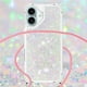 thumbnail image 4 of Funda FOXDOCK para iPhone 16 Plus con Cuerda Ajustable, Brillo Líquido, Protección Antigolpes y Lente – Ideal para Regalo, 4 of 6