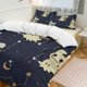 thumbnail image 2 of Halloween Pikachu 3 Piece Sets Full/Queen Size - Reversible Microfiber Quilts with Shams Soft Lightweight Bedspread Coverlet Comforter for All Season Bed Sheets, 2 of 4
