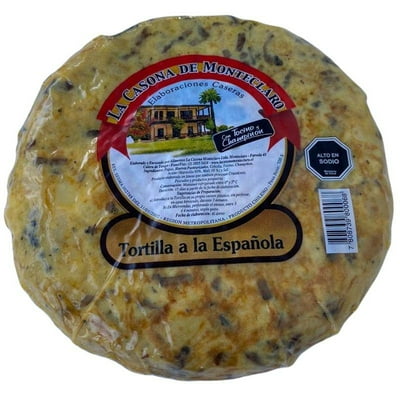 Tortilla Española Tocino Champiñón 700 G La Casona Monteclaro