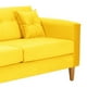 thumbnail image 4 of Sofa New Retro 3c Felpa 04 Amarillo, 4 of 6