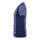 thumbnail image 2 of Delantal Mujer modelo Fusión tela Anti fluidos estampada. Azul Marino - Art. FUS-1, 2 of 3