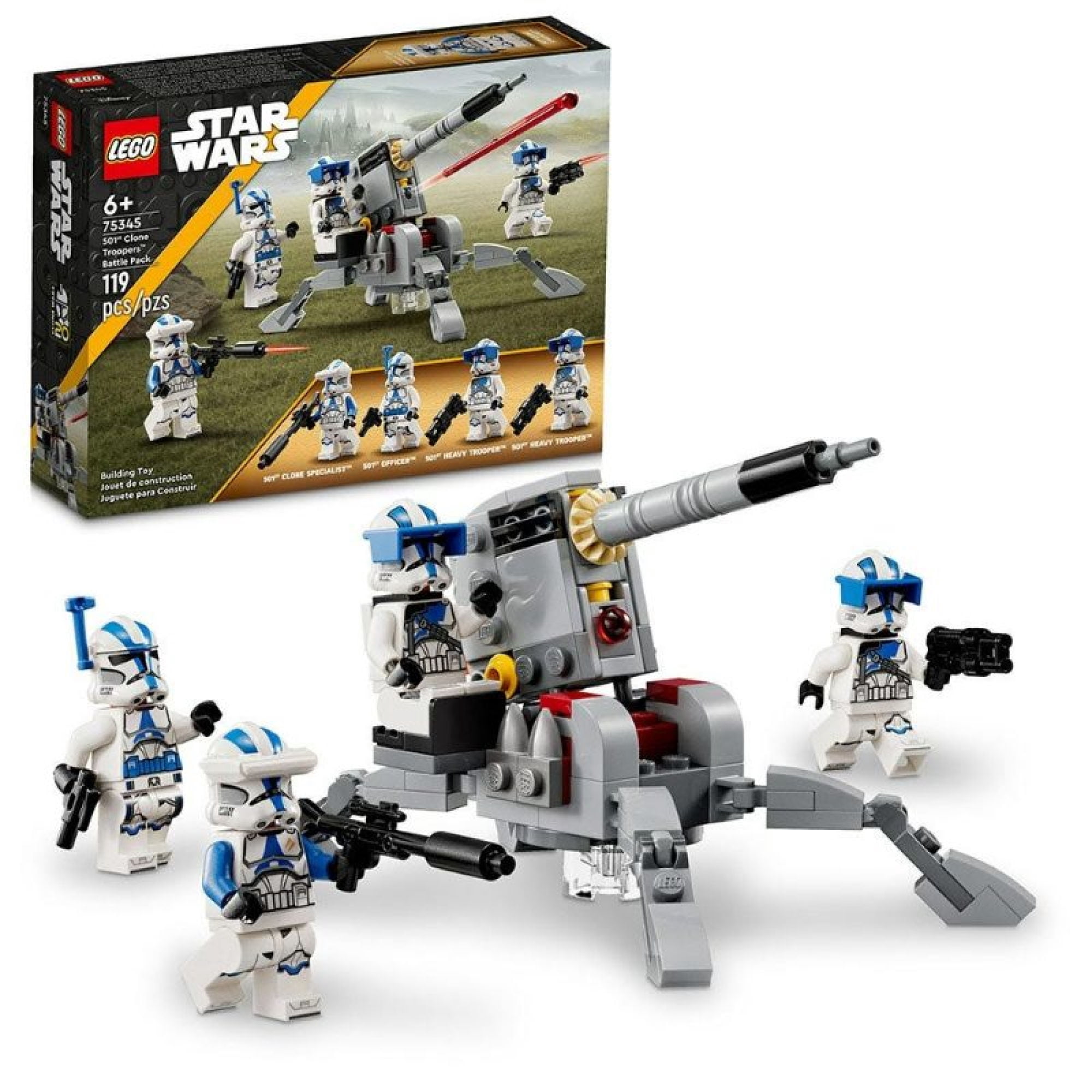 Bloques de construcción Lego Star Wars Pack de Combate - Clon Troopers de la 501