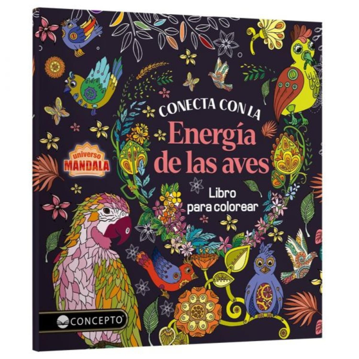 Latinbooks - Universo Mandala - Conecta Con La Energía De Las Aves Blanco