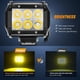 thumbnail image 3 of Nilight Pods de luz LED de 4" haz puntual amarillo 2 piezas 18 W, 3 of 8