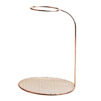 Magideal - Soporte De Filtro Para Cafetera, Herramienta De Acero Inoxidable, Práctica Estación De Goteo Para Café, Regalo Para Cafetería, Soporte De Metal Para R Altura 20Cm