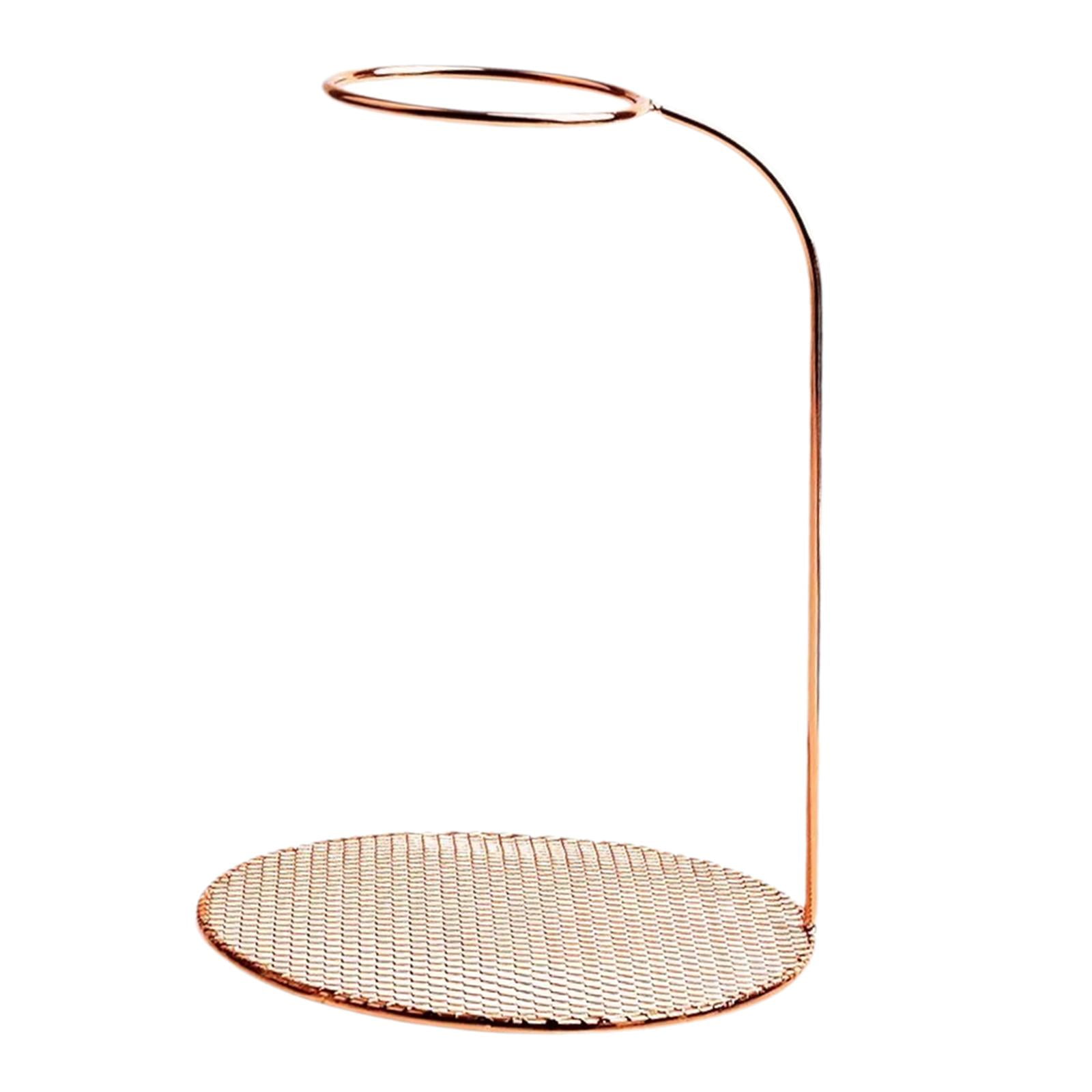 Magideal - Soporte De Filtro Para Cafetera, Herramienta De Acero Inoxidable, Práctica Estación De Goteo Para Café, Regalo Para Cafetería, Soporte De Metal Para R Altura 20cm