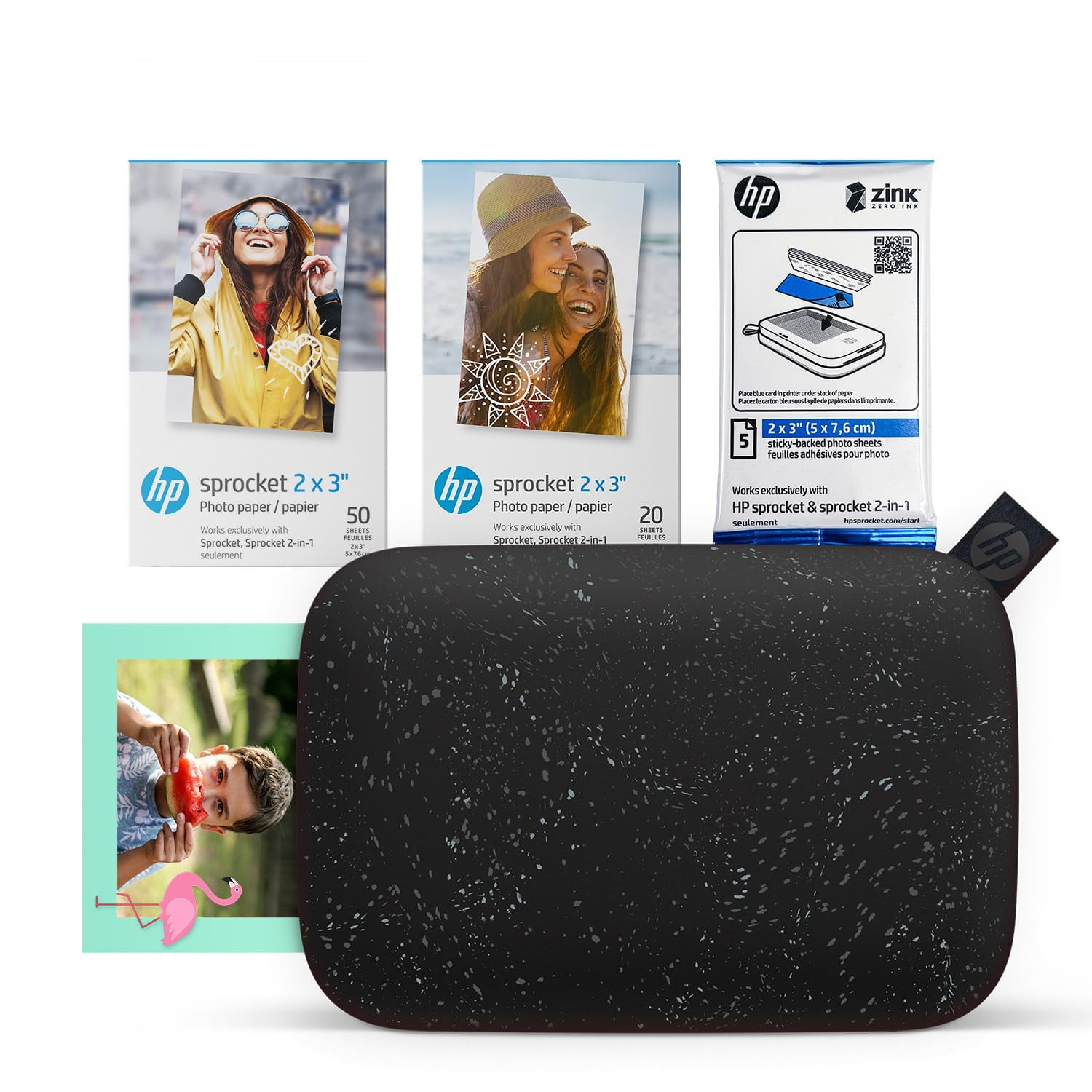Impresora Fotográfica Portátil Hp Sprocket 2x3 Bluetooth A Color
