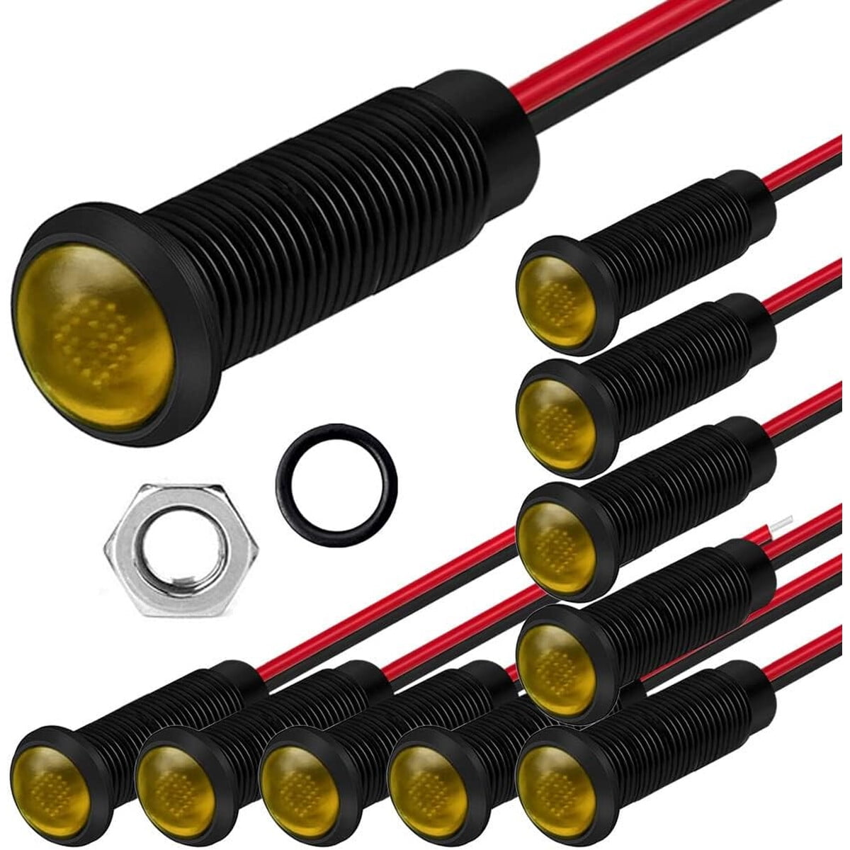 Luz Piloto Led Gebildet 10pcs Acdc 24v Panel