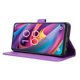 thumbnail image 4 of Funda Billetera para Samsung Galaxy XCover7 Pro con Ranuras y Soporte Morado, 4 of 6
