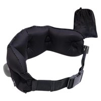 Magideal - Almohada De Viaje Para Avión Almohada De Cuello De Regalo Liviano Para El Tren De La Oficina Del Automóvil Negro