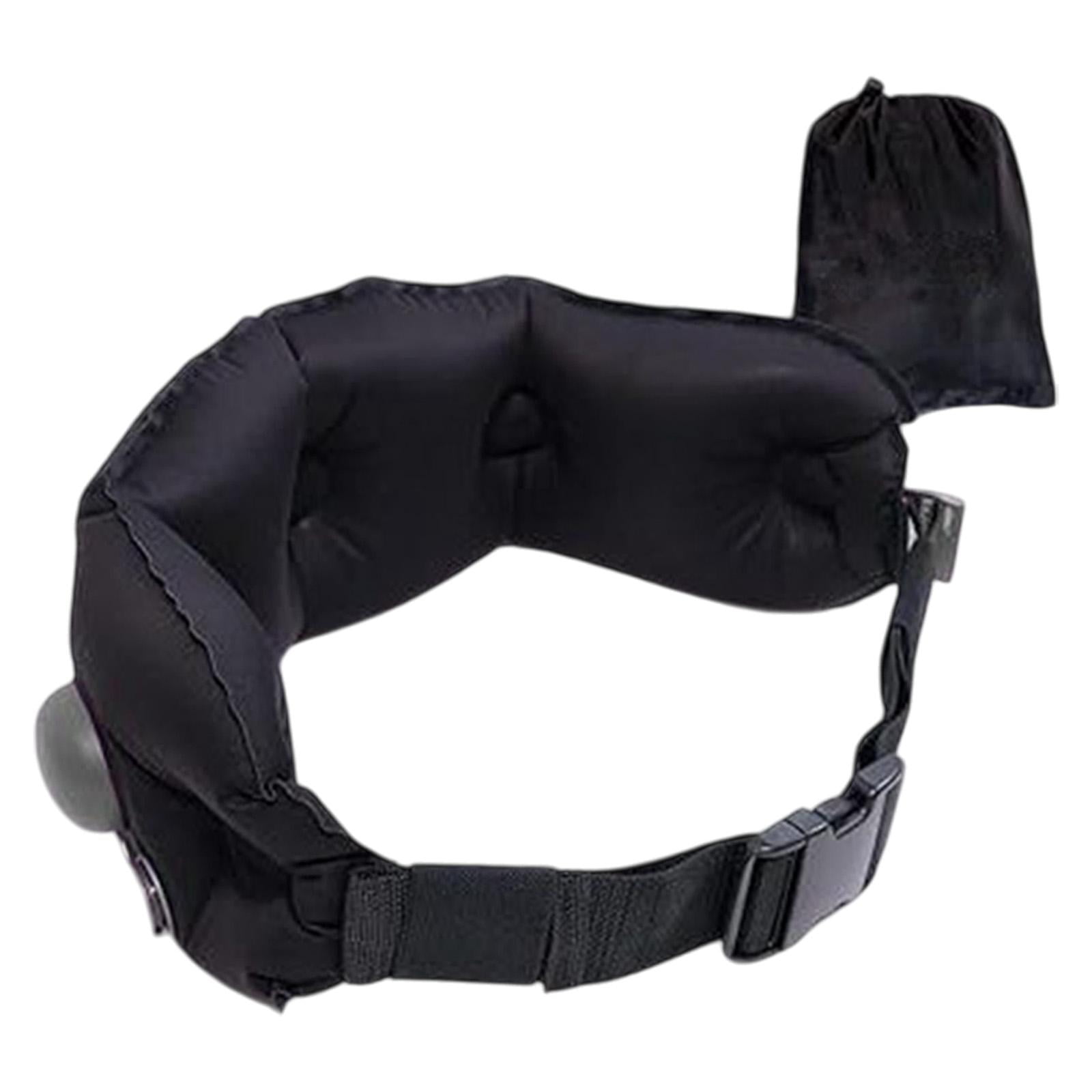 Magideal - Almohada De Viaje Para Avión Almohada De Cuello De Regalo Liviano Para El Tren De La Oficina Del Automóvil Negro