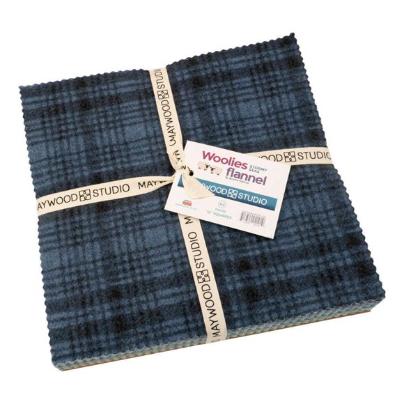 Tela Maywood Studio – Cuadrados de 25 cm (42 uds) para Pastel de Capas