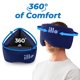 thumbnail image 3 of Máscara para dormir con forma de almohada portátil Illo Blackout, máscara de ojos pesada, 3 of 9